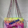 GRAFFITI CROSSBODY SHOULDER BAG