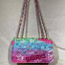 GRAFFITI CROSSBODY SHOULDER BAG