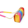 LARGE SIZE MODERN CROSSBODY RAINBOW JELLY BAG
