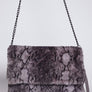 FAUX FUR SHOULDER CLUTCH PURSE