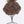 EMMEZ Cable Knit Natural Raccoon Fur Pom Beret