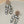 Leopard print arch drop earrings