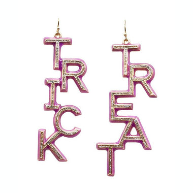 Halloween Trick Treat Earring