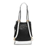 NICOLE LEE MULTIFUNCTIONAL BUCKET BAG BACKPACK
