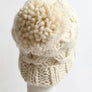 Oversized Chunky Knit Pom Beanie