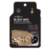 10p-Black Mud Firming Face Mask Pack Sheet