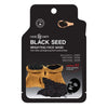 10P-Black Seed Brightening Face Mask Pack Sheet
