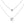 Tiny A to F Double Layered Initial CZ Necklace