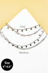 9 -9.5 ROUND SHAPED BRASS METAL ANKLET SET