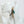 Green Feather Chain Long Statement Earrings