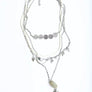 Jade Multi Layered Tassel Pendant Necklace