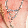 Jade Multi-layered Adjustable Chain Necklace