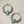Boho distressed feather circle earrings