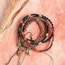 Stackable Bead And Woven Cord Bracelet Set