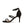 KAZAKI MID HEEL ANKLE STRAP SANDAL