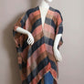 Multi Buffalo Checkered Kimono