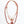 Carnelian Crystal Multi-layer Tassel Necklace