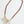 Crystal Drop Necklace With Suede Chain Details