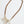 Crystal Drop Necklace With Suede Chain Details