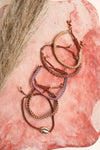 Adjustable Woven & Beaded Stackable Bracelets