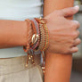Adjustable Woven & Beaded Stackable Bracelets