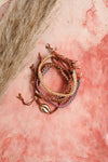 Adjustable Woven & Beaded Stackable Bracelets