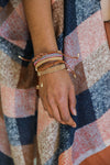 Adjustable Woven & Beaded Stackable Bracelets