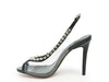 Camarine Clear Stiletto Sling-back