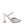 IRIS Glitter Spool Heel Sandal