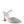 IRIS Glitter Spool Heel Sandal