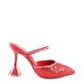 IRIS Glitter Spool Heel Sandal