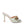 MERMAID Quilted Metal Chain Heeled Sandals