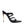 NEW AFFAIR Croc Metal High Heeled Sandals