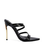 NEW AFFAIR Croc Metal High Heeled Sandals