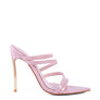 NEW AFFAIR Croc Metal High Heeled Sandals
