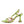 CHERRY TART Snake Print Spool Heel Sandals