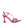 CHERRY TART Snake Print Spool Heel Sandals
