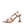 CHERRY TART Snake Print Spool Heel Sandals