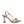 CHERRY TART Snake Print Spool Heel Sandals