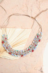 Elegant Bead And Crystal Bib Necklace Design