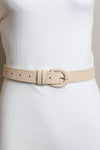 Classic Vegan Leather Belt