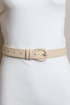Classic Vegan Leather Belt