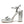 Merengue Metallic High Block Heel Sandal