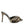 Joelle High Heel Bow Tie Leopard Print Mules