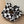 check pattern soft satin hair scrunchies