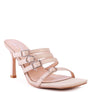 NYLE PLATFORM HEELED SANDALS