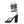 POLE DANCE LACE UP BLOCK HEELED SANDAL