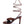 CHASM RUCHED SATIN TIE UP BLOCK HEELED SANDALS