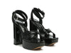 NYLE PLATFORM HEELED SANDALS