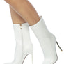 LONDON RAG OVER THE ANKLE STILETTO BOOT